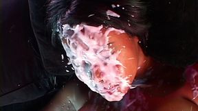 glazed dawn - busty milf gets titfucked and facial frosted