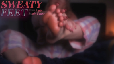 Sweaty Feet: Pink Ugg Sock Tease