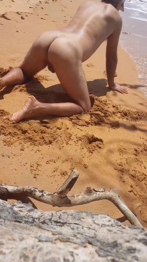 Ladysilva Naked on the Beach Come Fuck My Hot Ass