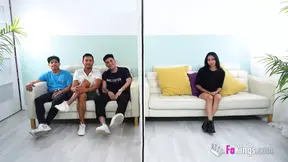 Blind date turns into a tattooed sole's wild threeway