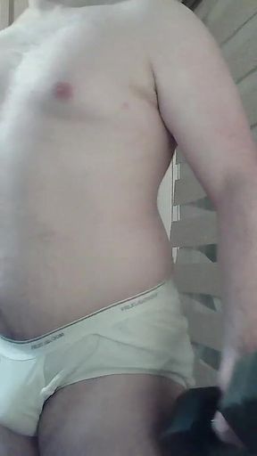 Muscular Stud on a Normal Chest and Shoulders Day