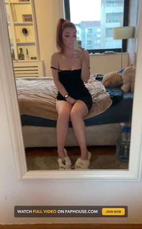 New dress and slippers  you like it?
