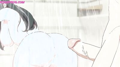 Step Brother & Step Sis Spy get down and dirty in the shower with some steamy action