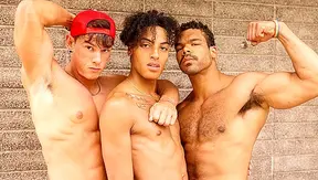 Triple Heat: August Brock Tyler in Nonstop Steamy Anal Action – 18+