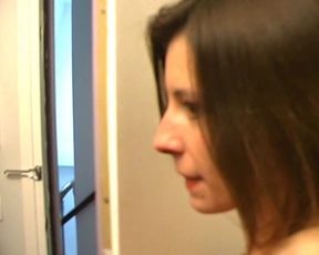 All natural French babe takes care of two big dicks