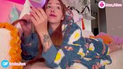 Cozy Pyjama Girl in Bed with You