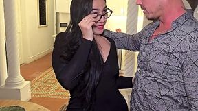 Curvy Fat-assed Latina Teacher Of Spanish Has Fun With a German Student During Their Private Classes