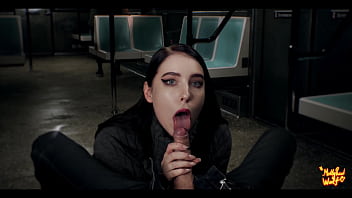 Beautiful stranger sucked me in train -