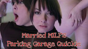 Married MILF's Parking Lot Quickie