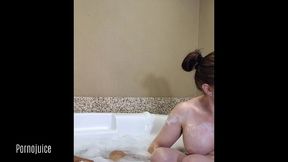 big titty deaf pornstar plays in the jacuzzi starring juliette latte