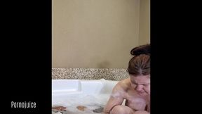 big titty deaf pornstar plays in the jacuzzi starring juliette latte