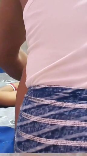 Must-share moment from &quot;Desi Indian bagali  bhabhi boobs pressing Village boy&quot;