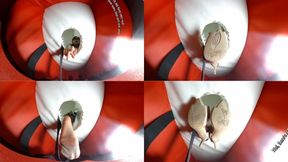 English subtitles360 VR Shame on shutting slaves in boxes