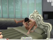 Sims 4 the game porn. Masturbates. Handjob My TWITTER @jacks69on
