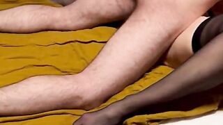 Husband and friend take turns fucking and filling up wife’s pussy _ Sloppy seconds cr