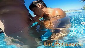 Fuck Orgy In The Pool Huge Dildo Multi-orgasms Enjoy