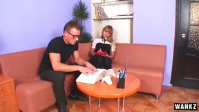 College Students Take Break from Studying to Enjoy Passionate Sex Time