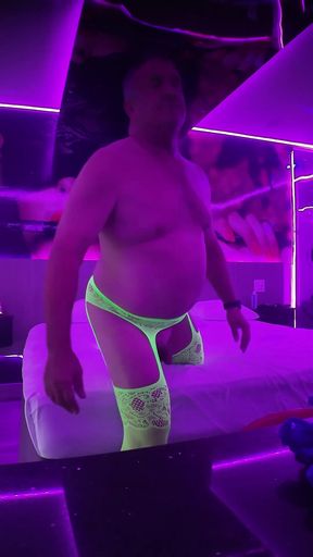 The Neon Green look good in Blacklight
