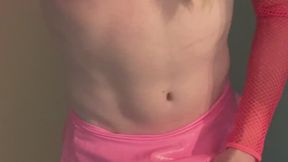 Creamy shecock! Would you take my girly cock