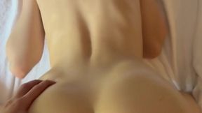 Hot sex with stepmom! Don't cum inside me!