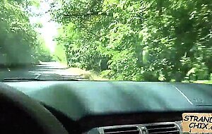 Horny hitchhiker gets fucked hard hanna sweet.1