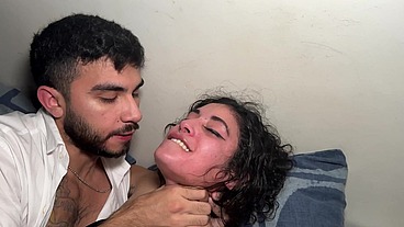 Man in Suit Dominates, Spanks and Mercilessly Fucks This Submissive Little Whore!