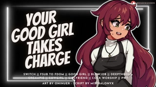Your Girlfriend Sucks &amp; Fucks You While You Game  Audio Roleplay for Men