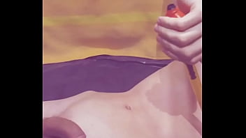 Inflating my Bladder with an Air Pump and Fisting my Ass!