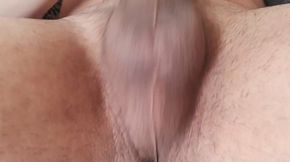 My Full balls on the couch