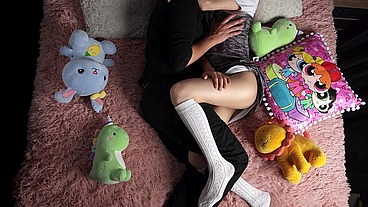 Do you think I need more plushies on my bed? (She is 25 years old)
