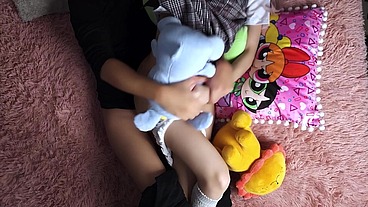 Do you think I need more plushies on my bed? (She is 25 years old)