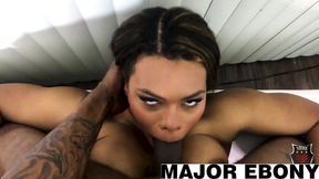 rome major gives halle hayes the raw doggy style she craves!