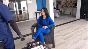 I'_M HORNY AND ONLY MY GAY MAKEUP ARTIST IS AROUND ME. I CONVINCE HIM TO FUCK ME IN A VERY DELICIOUS WAY - ALEJANDRA PALACIOS