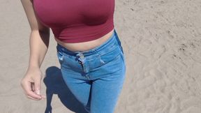 A Beautiful Girl Is A Beautiful Girl Who Has Been fucked By A Beautiful Girl On The Beach