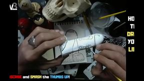 Artist Turns Dildo Into Masterpiece in Steamy Big Dick Toy Play Scene
