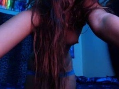 Beauty small tit amateur teen masturbating her shaved pussy