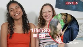 Caroline Girl On Girl Dildo Ride Goes Filthy