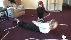 Scarlett and Carissa bondage
