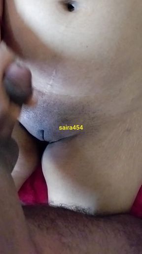 Hot stepsister handjob stepbrother enjoyed