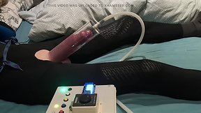 High-power penis enlargement with cock pumping