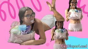 Male Nanny ABDL: Special Pink Diaper Gift