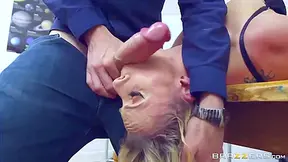 Freaky Mature Slut Blowing Dick Upside Down - Brittany Bardot