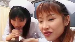 Saki Mutoh Nurse Uniform Fun – Double Teamed Patient Pleasure