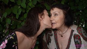 ISABELE and RAISA - Kiss me, step-grandma! (HD)