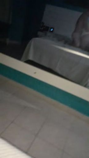 Hard in the ass in four while sucking two more cocks