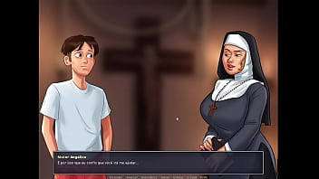 Summertime Saga ep 121 - S&oacute_ faltava uma Freira Maluca nesse jogo