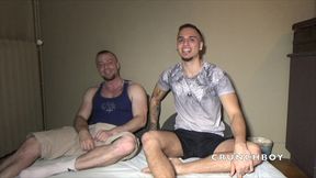 amator french porn video with 2 boys fucking raw for casting video