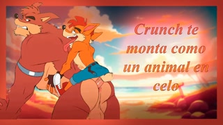 Crunch mounts you like in heat