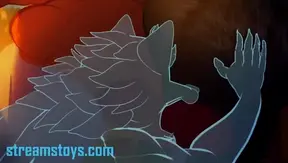 Steamy Bear Love: Chubs Swap Fiery Blows Under Moonlit Flames – 18+