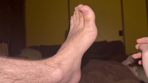 Short Masturbation Session + Showing off my feet